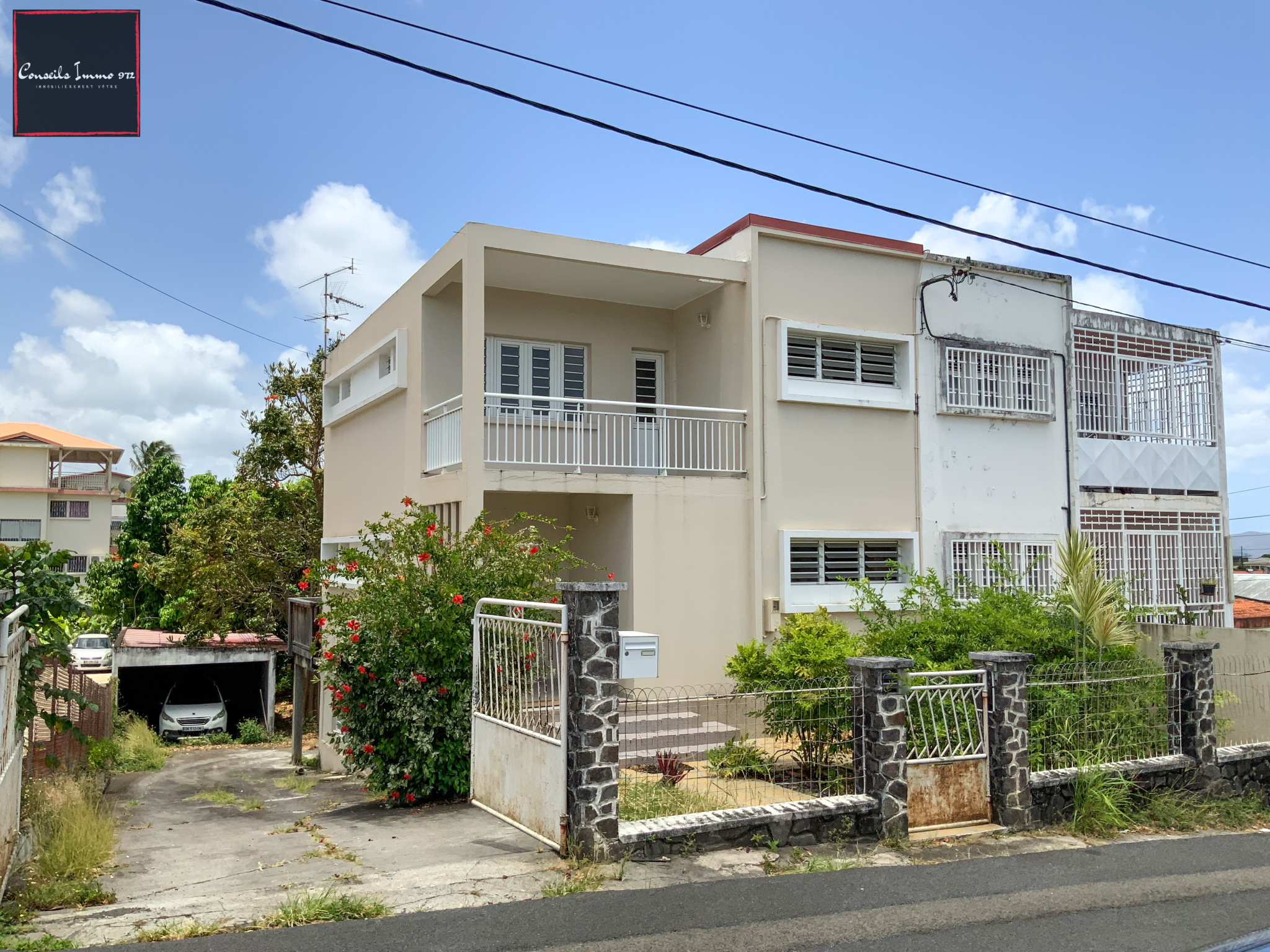 Villa F5 (170 m2) avec Jardin et garage à vendre à Fort-De-F — Fort-de-France