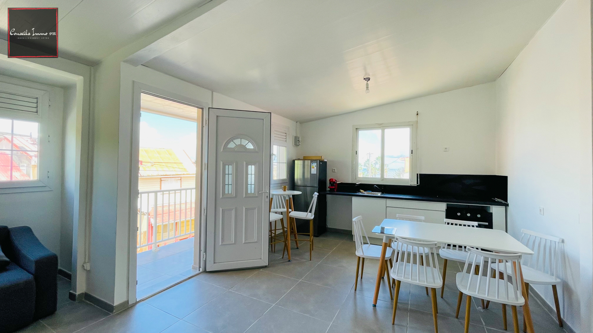 Appartement T3 Moderne et Meublé avec Vue Mer au Vauclin — Le Vauclin