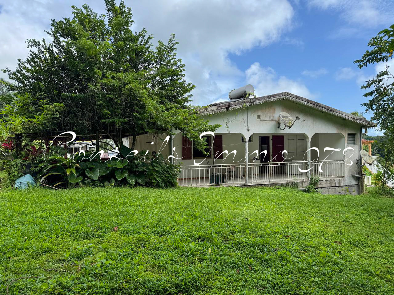 À Vendre   Maison F7 + Dépendance F3   L'Ajoupa-Bouillon — Ajoupa-Bouillon